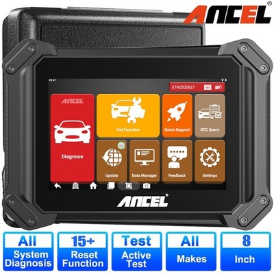 ANCEL V6 OBD2 Scanner Bi-directional Diagnostic Tool Car Full System Code Reader