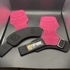 Taview Wrist Straps Weightlifting For Maximum Grip Support Lifting Pink Grips