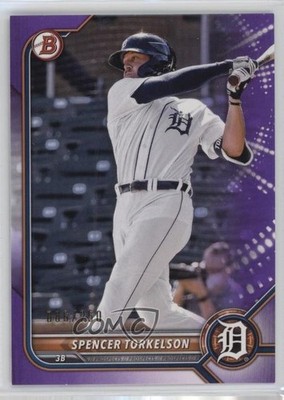 2022 Bowman Prospects Purple Border /250 Spencer Torkelson #BP-6 Rookie RC 1fl9