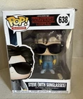 Funko Pop! Vinyl Stranger Things Steve Harrington Sunglasses #638 *Box Damage*