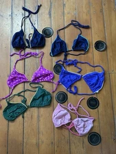2000s Deadstock Wholesale Swimwear Bundle - Bikini Sets & Separates - 20pcs -Mix