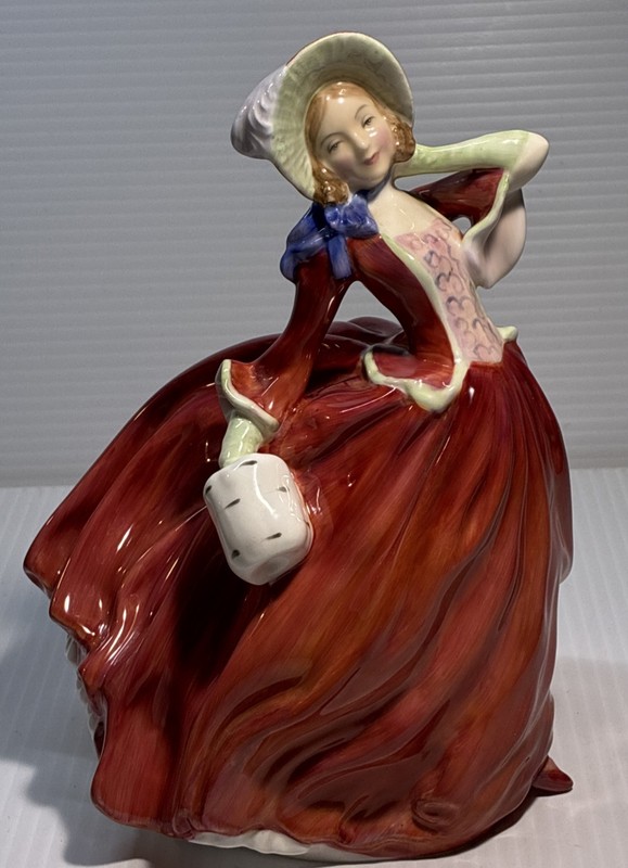 Royal Doulton AUTUMN BREEZES Figurine HN 1934 Con. Pristine Artist Signed L H