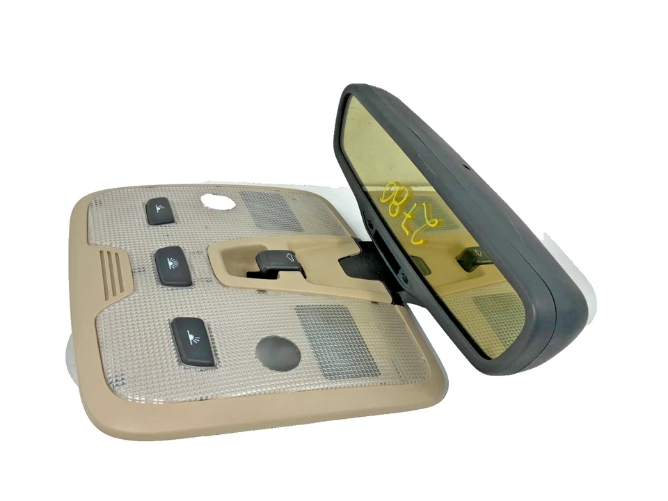 2001 VOLVO V70 XC Overhead Light Sunroof Panel with Rearview Mirror 8666708 OEM - Image 4 of 4