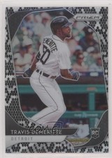 2020 Panini Prizm Tier II Snakeskin Prizm 10/50 Travis Demeritte #114 ni4