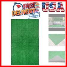 Artificial Grass 3 Ft. X 5 Ft. Large Indoor/Outdoor Area Rug Green -Lush Gree...