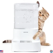 PAWGETHER® 1 Gallon Automatic Pet Water Dispenser with Filter for Cats & Dogs