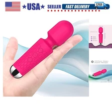 Handheld Muscles Massager, Small Cordless Handheld Massager Wand with Persona...