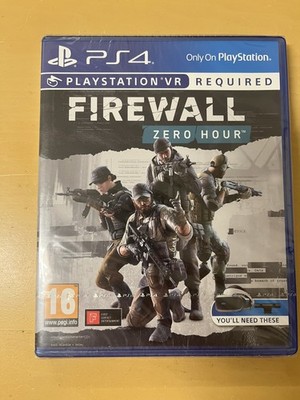Firewall Zero Hour für PS4 (PSVR erforderlich) Brandneu Factory Sealed