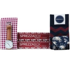 SprezzaBox Men  s Millennial Set Neck Tie Set, Multicolored, One Size, MSRP 45