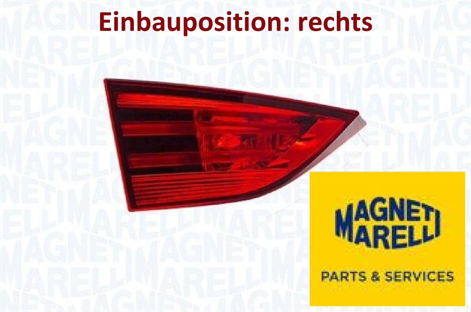 Magneti Marelli Heckleuchte 715104138000 - Bild 4