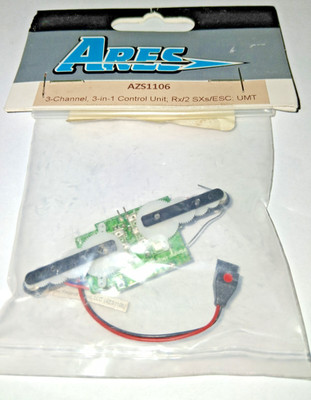 Ares RC AZS1106 3-Channel 3 in 1 Control Unit RX/2 SXs/ESC UMT