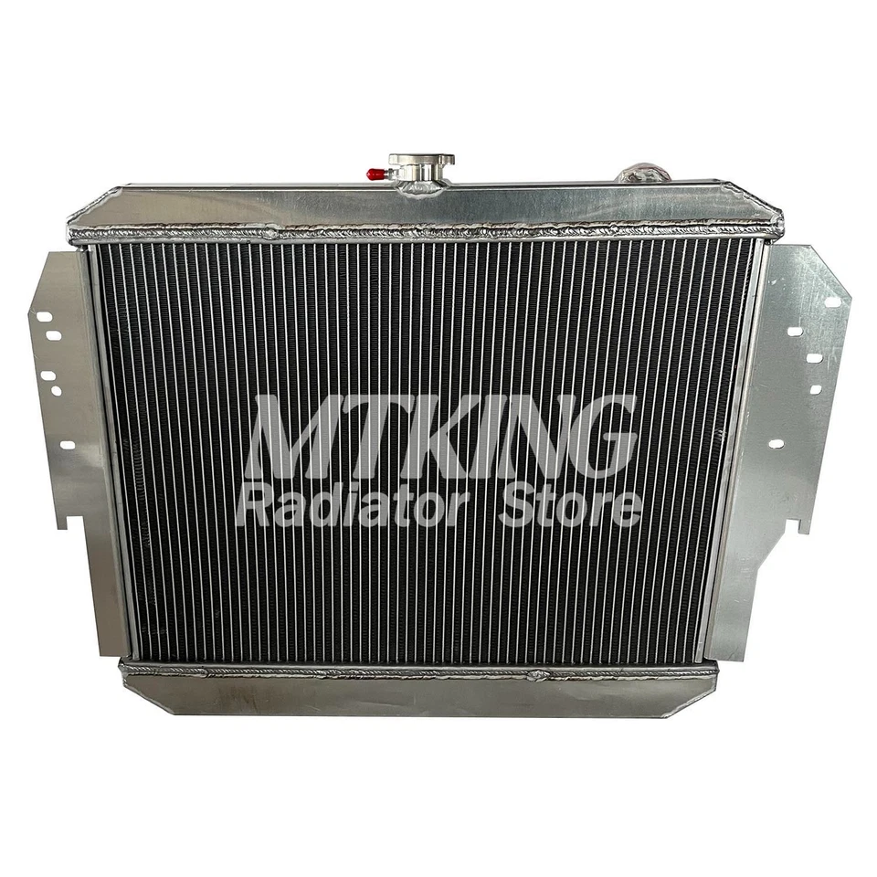 Radiador de aluminio para Dodge D100 D150 D200 D250 D350 D400 D450 W100 W150 W200 Foto 3 de 4