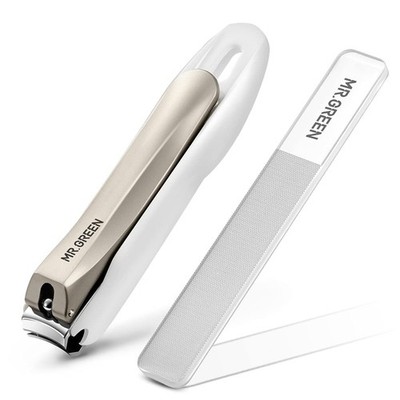MR.GREEN Nail Clippers Anti Splash Fingernail Cutter Stainless Steel Manicure...