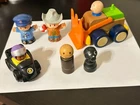 Vintage Fisher Price + other Brands Figures Lot