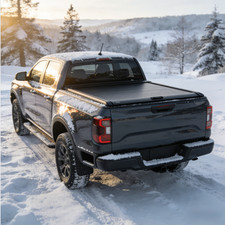 5ft Retractable Truck Bed Hard Tonneau Cover Fits 2024 2025 2026 Ford Ranger New