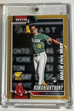 2026 Topps Series 1 Roman Anthony “Walk This Way” RC /50: Boston Red Sox⚾️🔥