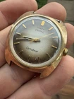 Vintage TIMEX Electric Dynabeat Men’s Watch. Gold Tone Case UNTESTED MVMT