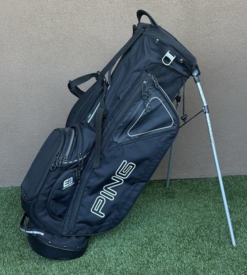 Ping Hoofer E2 Golf Stand Carry Bag Black Mint Used