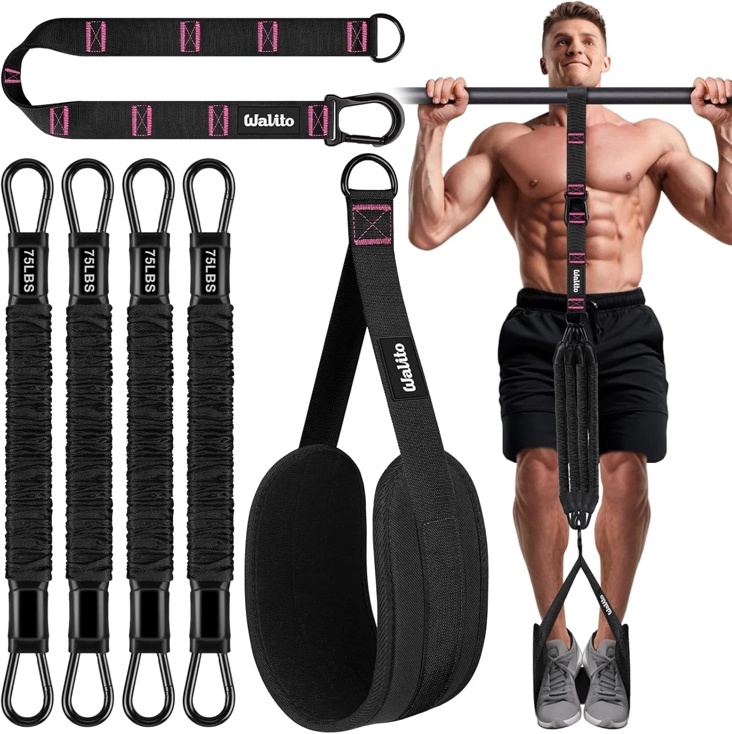 Pull up Assistance Bands, Heavy Duty Resistance Bands for Pull up Bar, Pull up A
Opens in a new wind