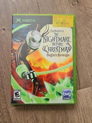 Tim Burton's The Nightmare Before Christmas: Oogie's Revenge CIB Xbox TESTED