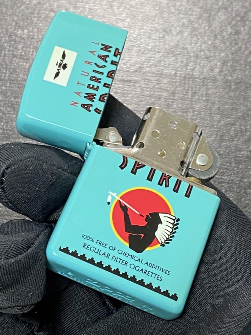 Zippo Oil Lighter American Spirit Turquoise Limited Edition Zippo Oil Lighter American Spirit Turquoise Limited Edition