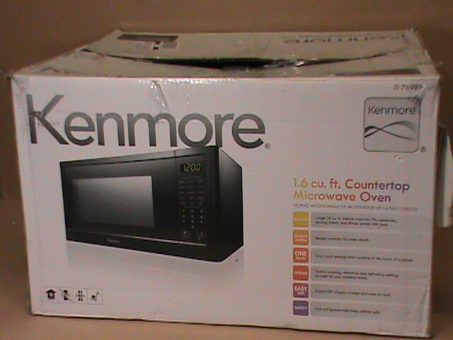 Kenmore 1 6 Cu Ft Countertop Microwave 1100 Watts Item Must Be P