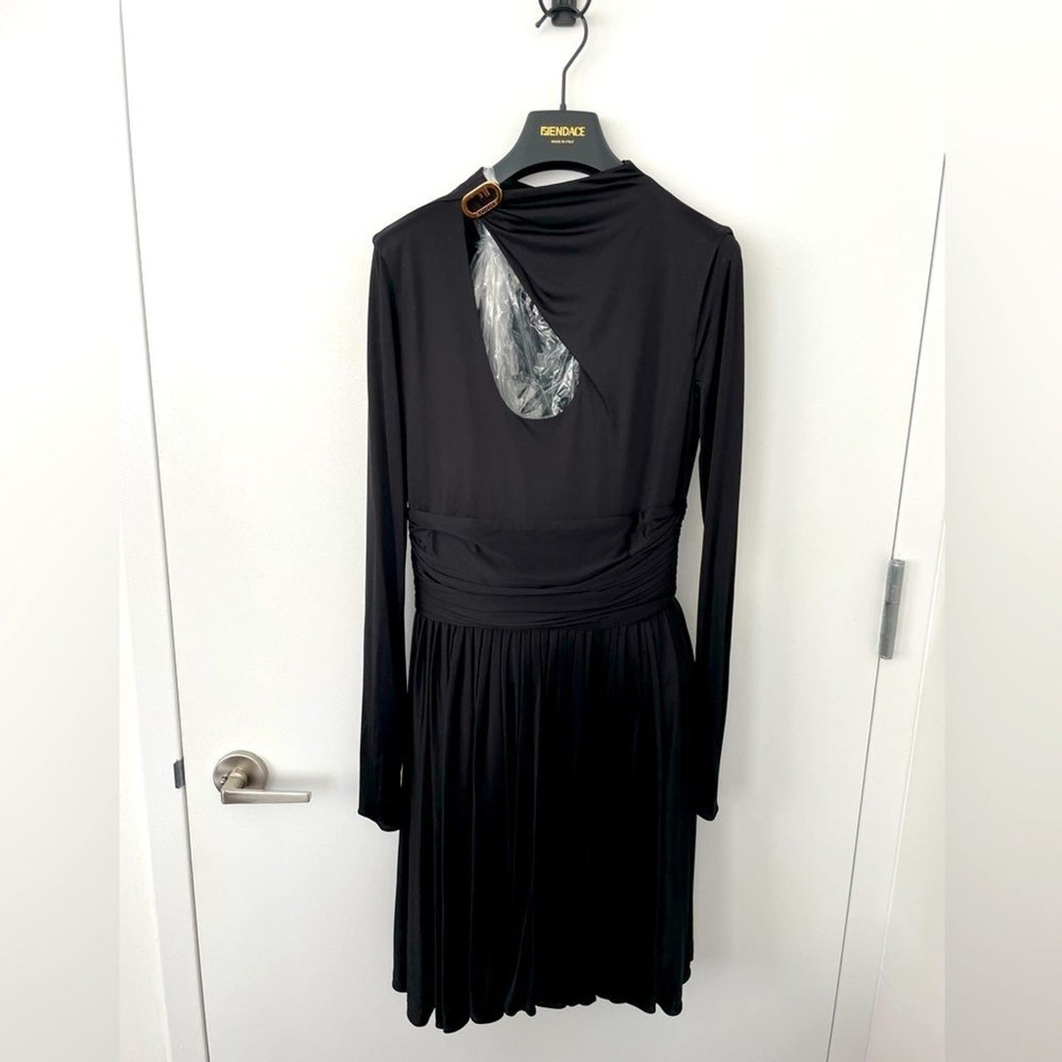 RARE Limited Edition Fendace Versace Fendi cutout black mini RARE Limited Edition Fendace Versace Fendi cutout black mini