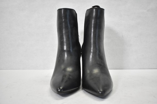 Call It Spring Vegan Womens Black Heel Boot Booties Size 9 Faux Leather - Picture 2 of 9