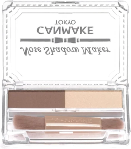 Canmake Nose Shadow Maker 01 Greige Yellow 2.7g Nose Shading Highlight Japan - Picture 2 of 5
