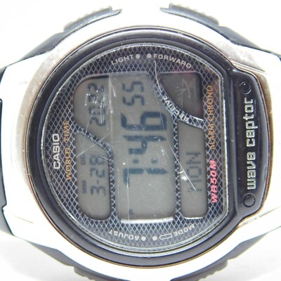 CASIO Wave Ceptor 3054 WV-58A World Time Quartz Digital Men's