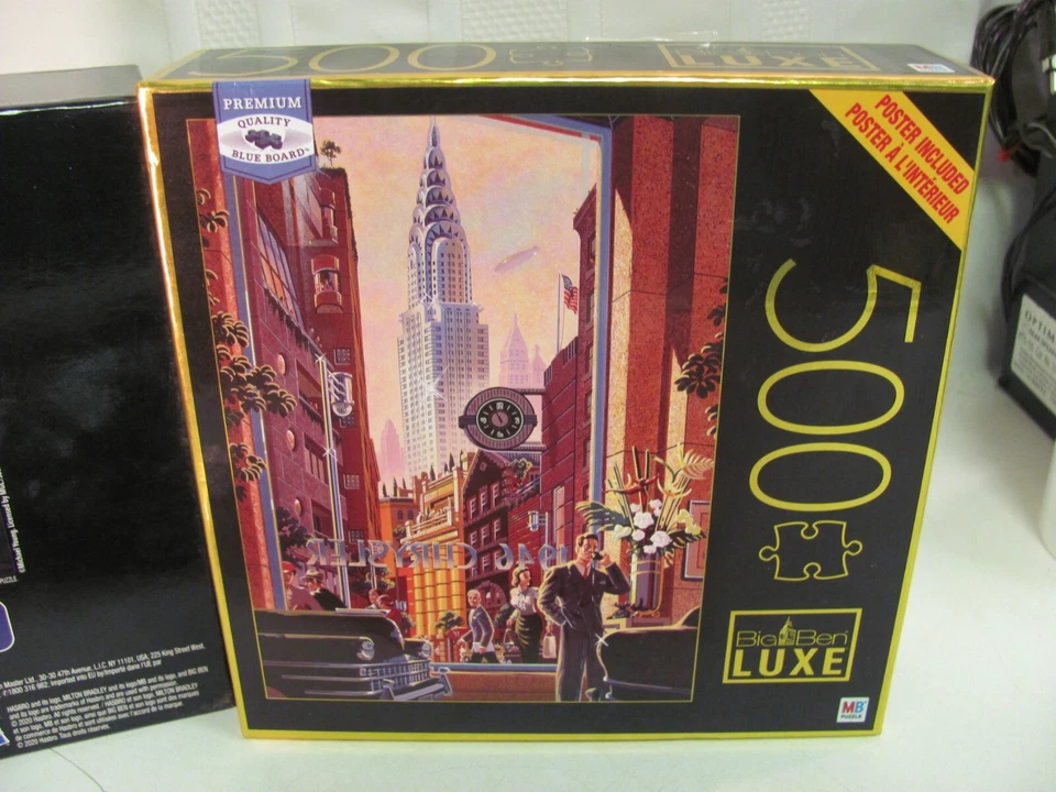 🍏 Rompecabezas Big Ben Luxe 500 piezas - El Chrysler 🆕 Foto 2 de 4