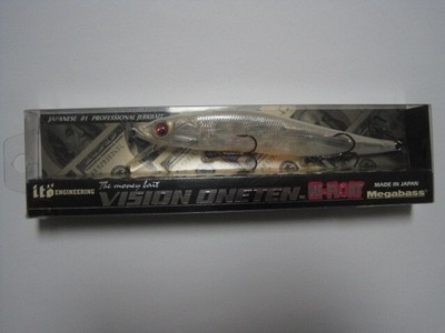 Megabass ITO VISION ONETEN 110 HI-FLOAT GP STAIN REACTION color NIP !! HF