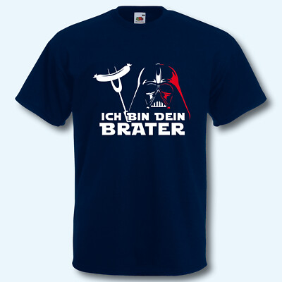 T-Shirt Ich bin dein Brater Fun-Shirt Griller Grill T-Shirt grillen 