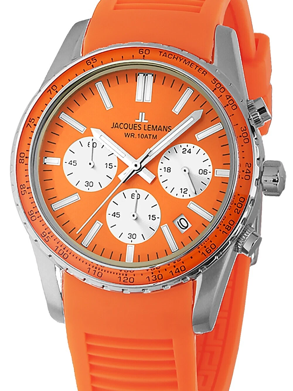 Relojes de pulsera analógico Estuche de Goma Jacques Lemans