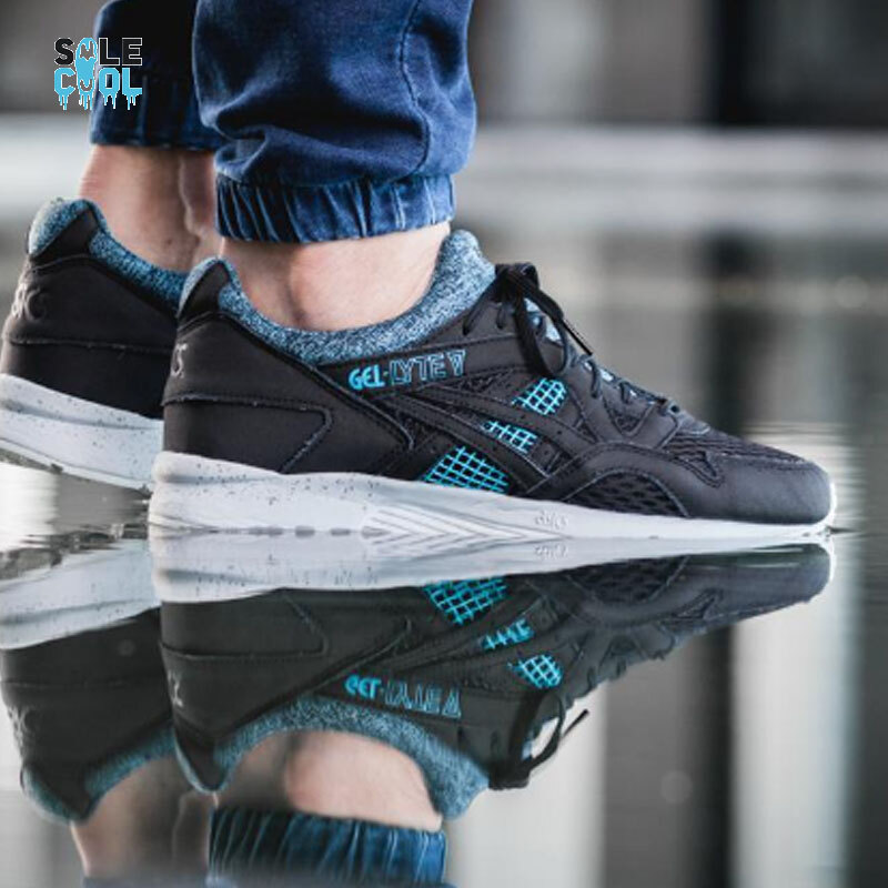 Gel Lyte V Soldes Asics ASICS GGEL-LYTE V 30 YEARS Black Trainers