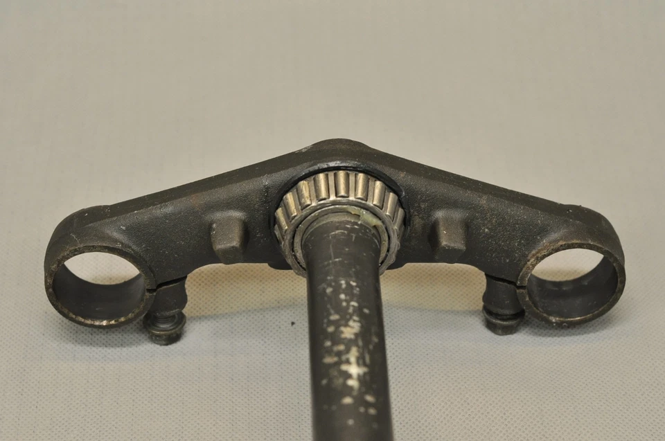 1982 Honda CX500 Turbo CX500T CX500TC Triple Tree Clamp Upper Lower Bar Stem - Image 3 of 4