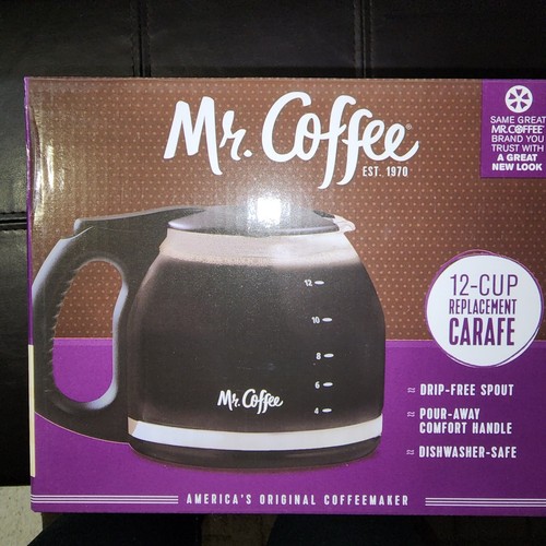 Mr. Coffee 12 Cup Replacement Carafe Decanter No 179987 New in Box . 72179226925 eBay