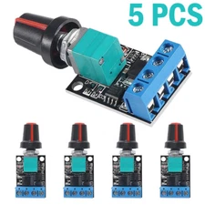 DC 5V-16V 10A PWM Motor Speed Variable Regulator Controller Switch 5V 9V 12V 16V