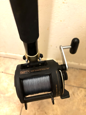 SHIMANO TRITON TLD25 REEL WITH 6' STAND UP CUSTOM BOAT ROD 50-80 LB COMBO |  eBay