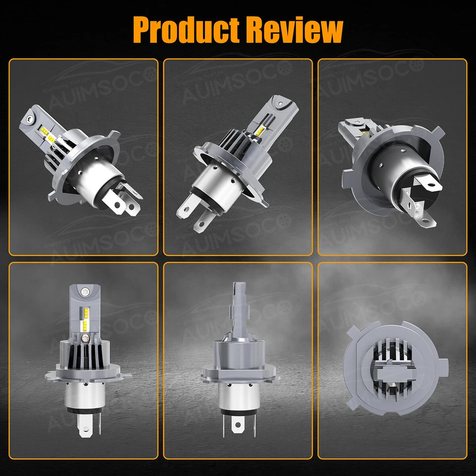 Faro LED alto bajo + bombillas antiniebla 6500 k para Suzuki Swift 2007-2017 4 piezas Foto 3 de 4