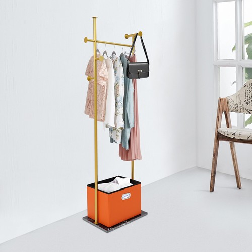 Heavy Duty Coat Rack, Freestanding Coat Stand, Marble Base Corner Coat Rack - Picture 23 of 23