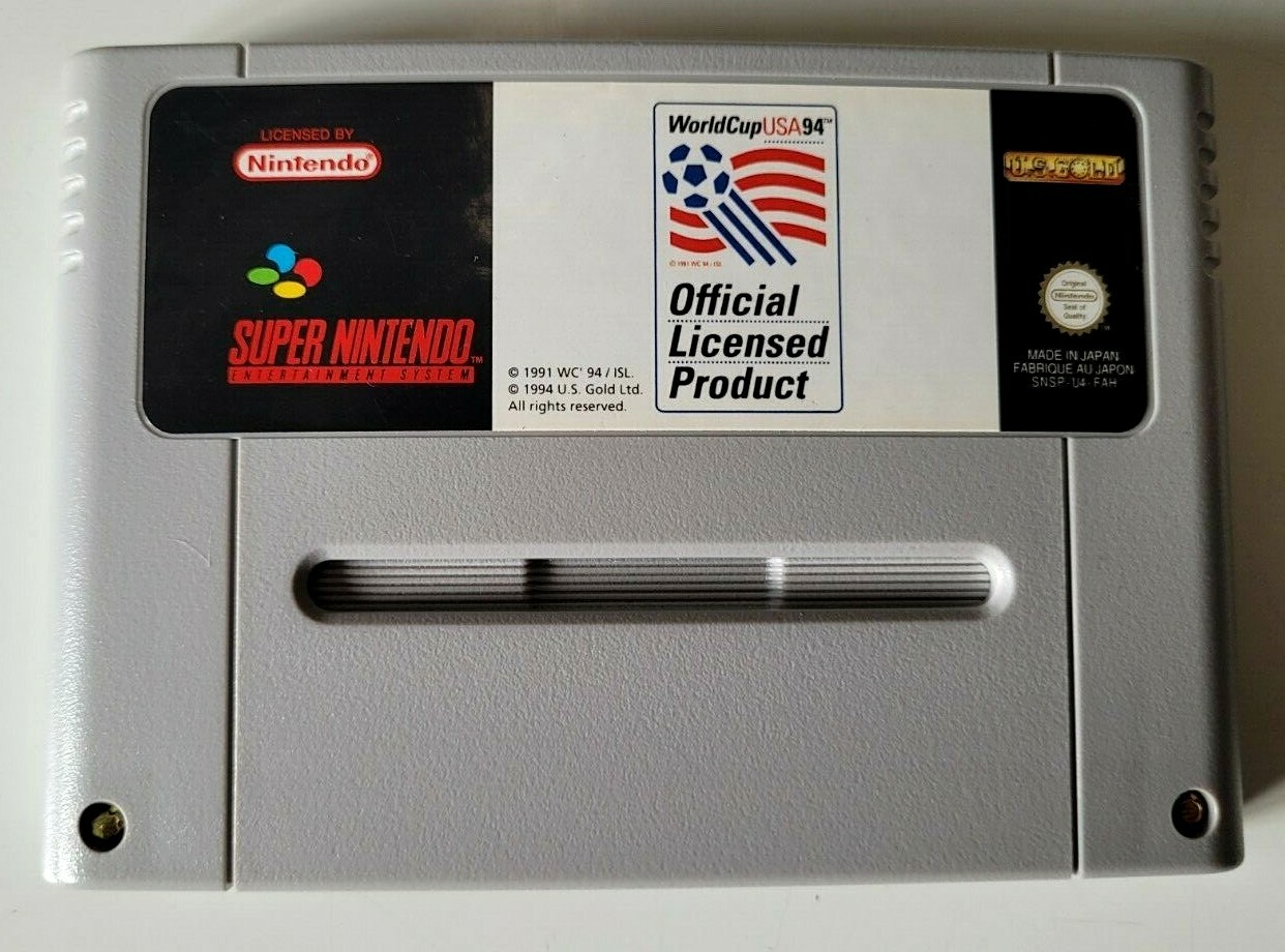 World Cup USA 94 - Super Nintendo SNES - FAH