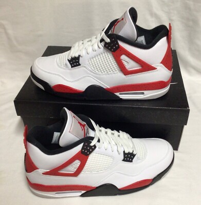 Nike Air Jordan 4 Retro Red Cement DH6927-161 Men s Size 12
