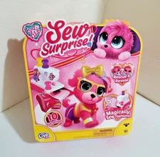 Little Live Pets Scruff A Luvs Sew Surprise! PINK Plush Surprise Rescue Pet Toy