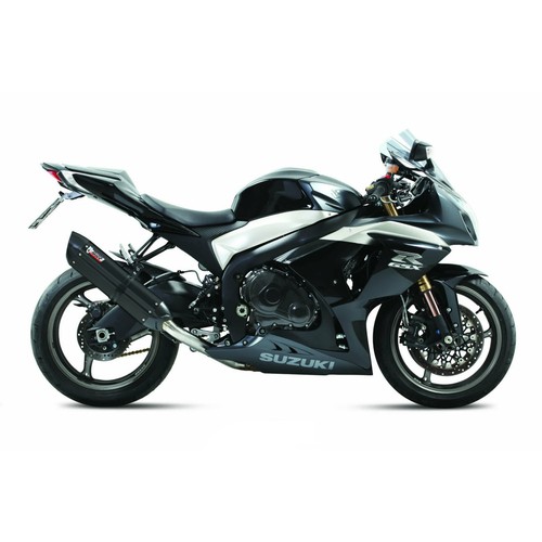 Double Silencer Slip-On Black MIVV Sound for Suzuki 1000 GSX R 2009-2011 - Picture 2 of 6