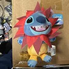 Authentic Disney Stitch SIMBA Costume 100th Anniversary 7" Plush BRAND NEW!!