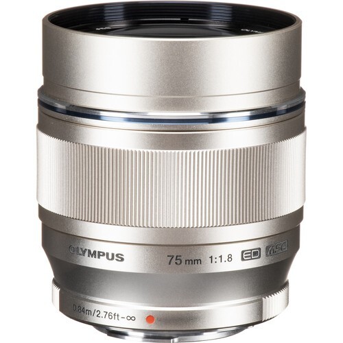 Reconditioned Olympus M.Zuiko Digital ED 75mm f/1.8 Lens- (Silver) Reconditioned Olympus M.Zuiko Digital ED 75mm f/1.8 Lens- (Silver)