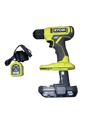 Ryobi One+ 18V 3/8 in Drill Driver W/ Lithium 1.5 Ah Battery & Charger