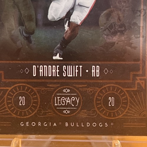 2020 Panini Legacy #UL-DS D'Andre Swift Under the Lights RC - Picture 4 of 5