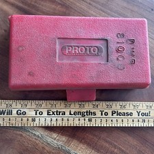 Proto Industrial Tools 10-piece 18 58 Drive Hex Bit Set In 4968pb Case